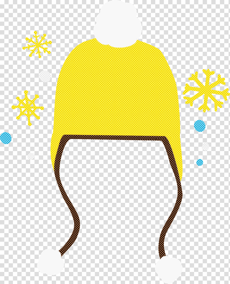 Winter Cloth, Hat, Yellow, Line, Meter, Science, Mathematics transparent background PNG clipart