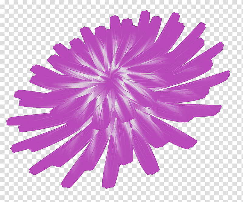 dandelion flower, Violet, Purple, Lilac, Cut Flowers, Petal, Creative Work transparent background PNG clipart