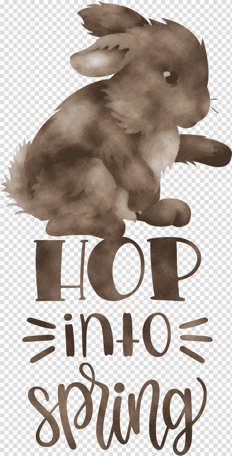 Hop Into Spring Happy Easter Easter Day, Hare, Snout, Meter, Rabbit transparent background PNG clipart