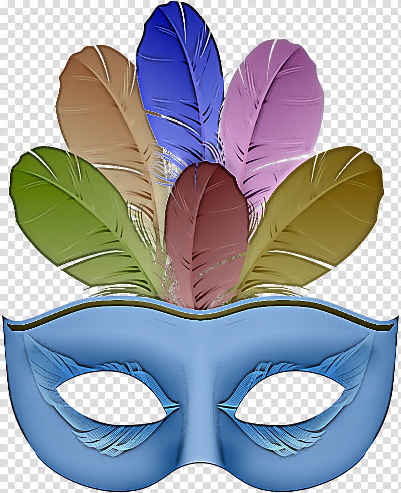 Feather, Face, Mask, Costume, Head, Masque, Costume Accessory, Headgear transparent background PNG clipart