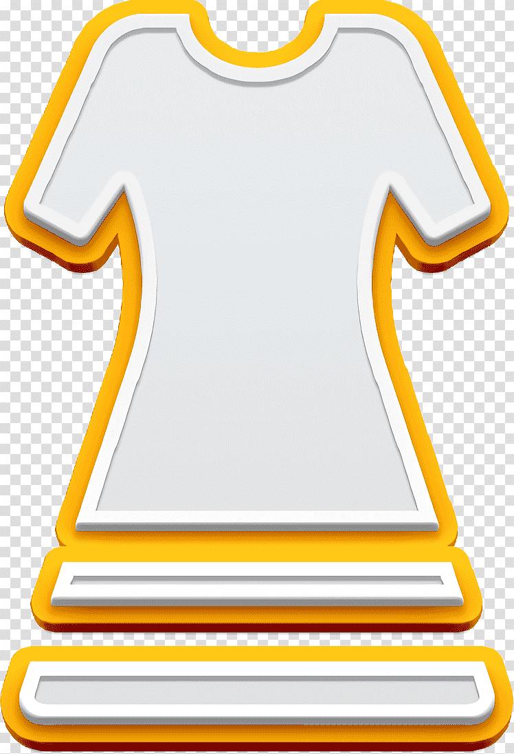 fashion icon Clothes Fill icon Summer Dress icon, Style Icon, Sign, Yellow, Icon Pro Audio Platform, Number, Line transparent background PNG clipart