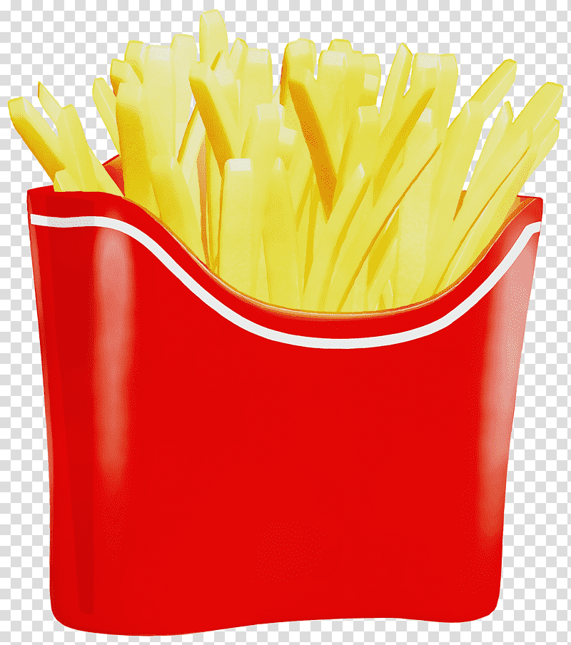 French fries, Watercolor, Paint, Wet Ink, Potato, Fast Food, Crisps transparent background PNG clipart