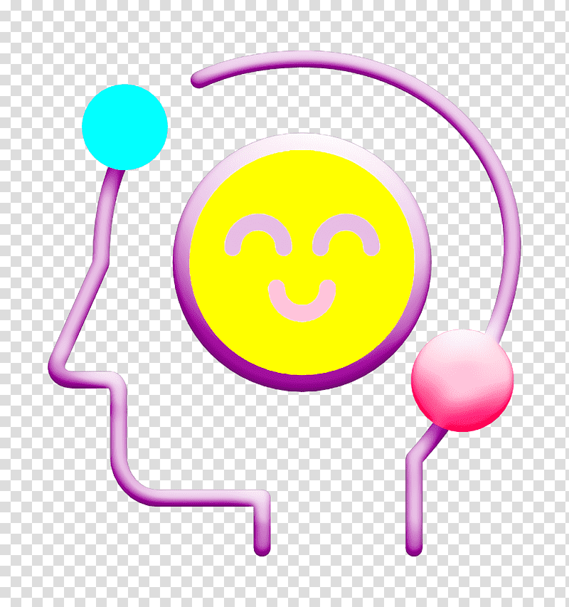 Charity icon Happiness icon Brain icon, Smiley, Emoticon, Line, Meter, Jewellery, Human Body transparent background PNG clipart