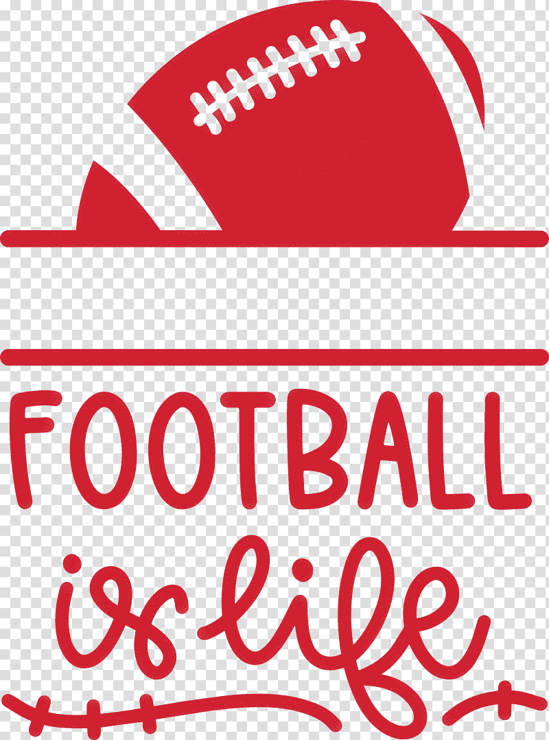 Football Is Life Football, Logo, Red, Line, Meter, Signage, Mathematics transparent background PNG clipart