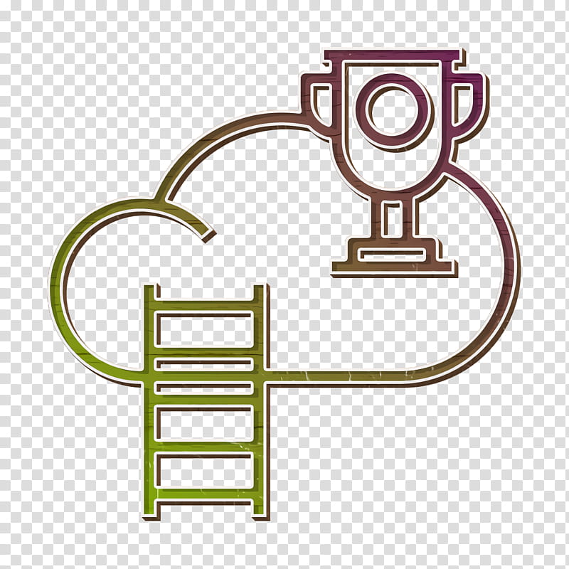 Success icon Startup icon Cloud icon, Line, Furniture transparent background PNG clipart