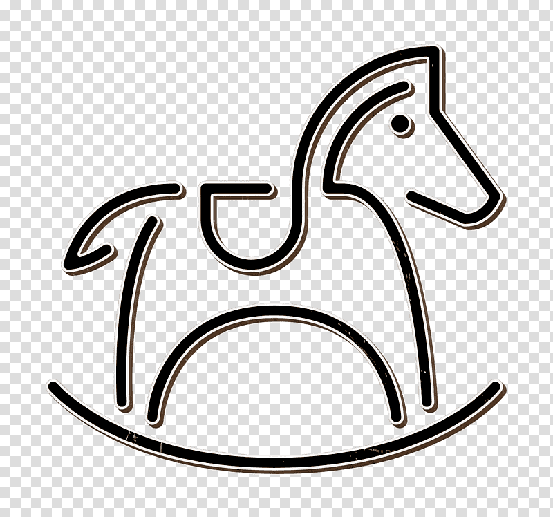 Family icon Toy icon Rocking horse icon, Icon Design, User transparent background PNG clipart