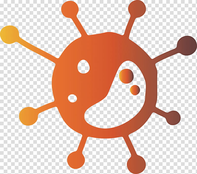 Bacteria germs virus, Cartoon, Line, Smile transparent background PNG clipart
