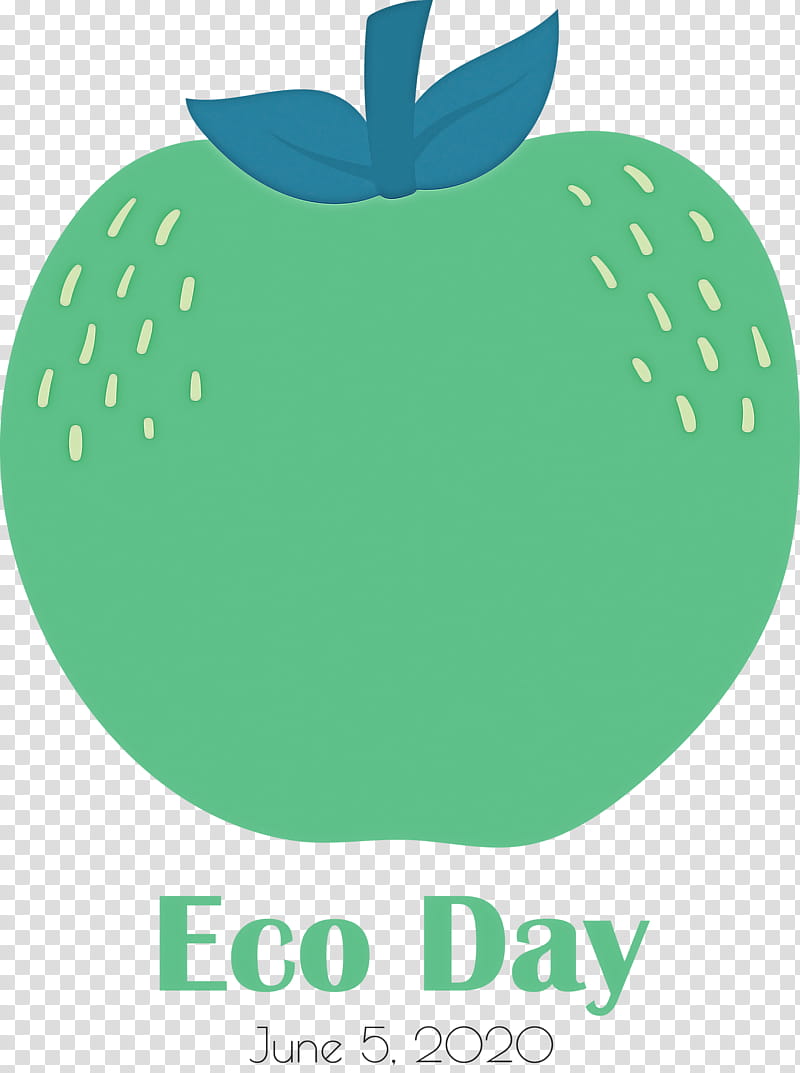 Eco Day Environment Day World Environment Day, Logo, Green, Leaf, Meter, Fruit, Plant Structure, Science transparent background PNG clipart