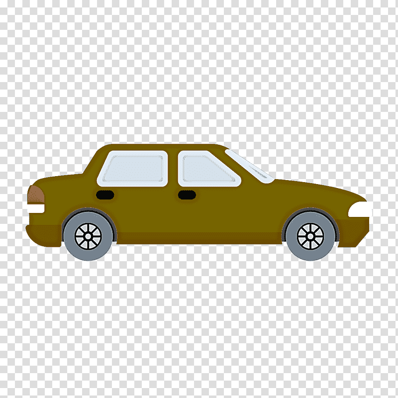 car compact car family car car door model car, Fullsize Car, Automobile Engineering, Yellow, City transparent background PNG clipart