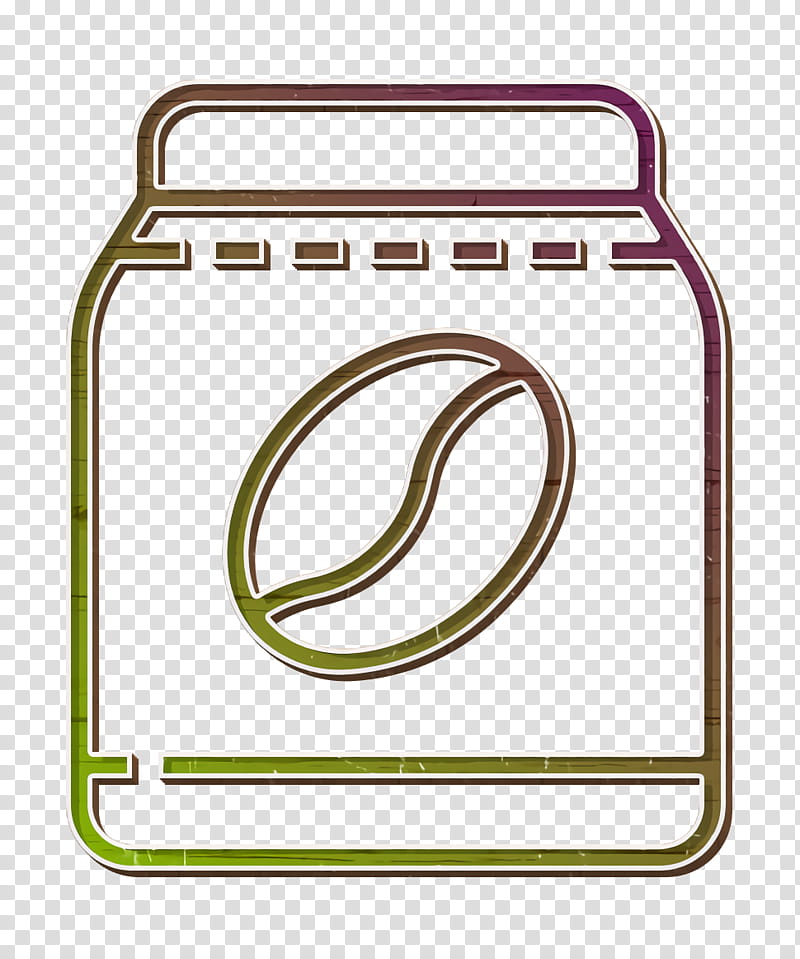 Coffee Shop icon Bean bag icon, Rectangle transparent background PNG clipart