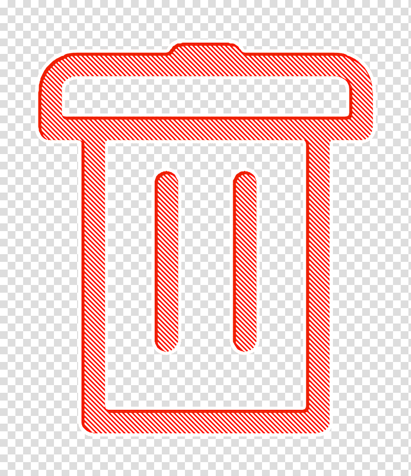 interface icon Dustbin icon Trash icon, General UI Icon, Consumer, Recycling Bin, Waste, Electronic Waste, Production transparent background PNG clipart