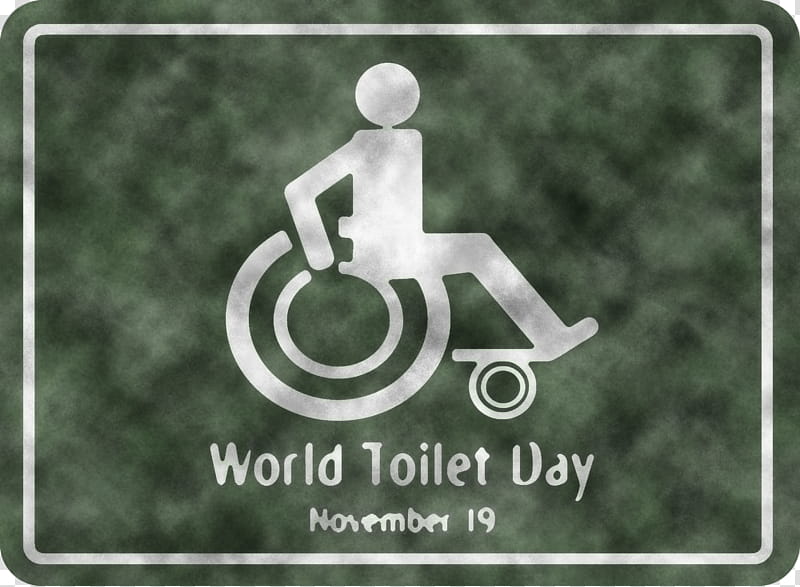 World Toilet Day Toilet Day, Pictogram, Wheelchair, Royaltyfree, Icon Design, Logo transparent background PNG clipart