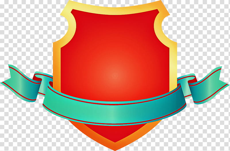 Emblem Ribbon, Shield, Orange, Logo, Symbol transparent background PNG clipart