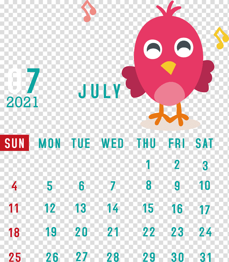 July 2021 Calendar July Calendar 2021 Calendar, Calendar System, Month, Calendar Date, Calendar 2018 Calendar, Calendar Year, December transparent background PNG clipart