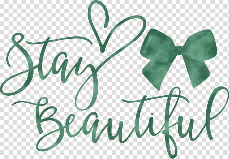 Stay Beautiful Beautiful Fashion, Logo, Green, Meter transparent background PNG clipart