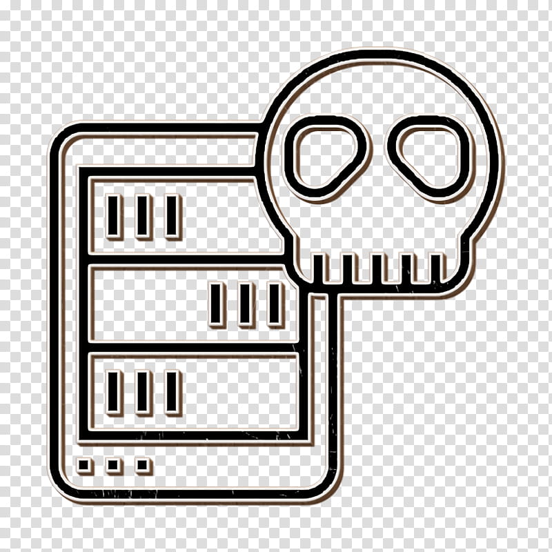 Cybercrime icon Data Management icon Hacker icon transparent background PNG clipart