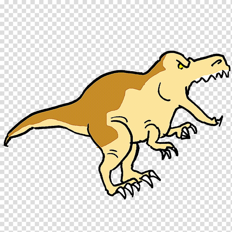 Jurassic Park, Cartoon Dinosaur, Cute Dinosaur, Dinosaur , Tyrannosaurus, Velociraptor, Line Art, Paleontology transparent background PNG clipart