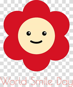 World Smile Day Smile Day Smile, Smiley,  Cartoon, Happiness, Petal, Flower, Line, Meter transparent background PNG clipart thumbnail