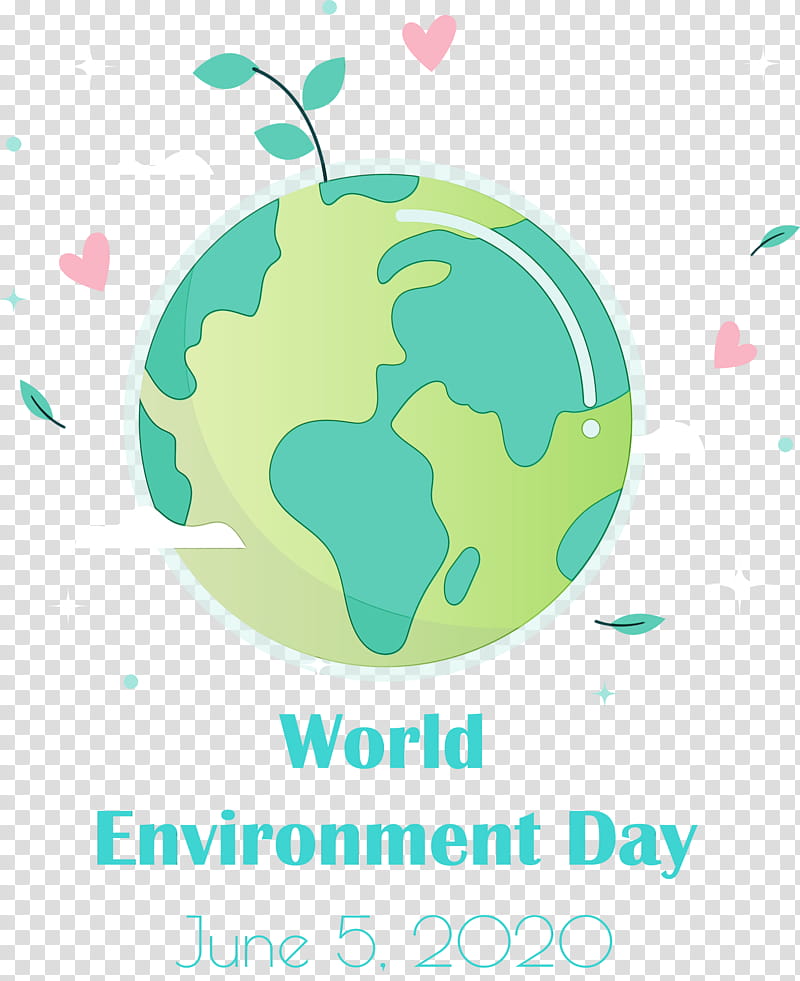 World Environment Day, Eco Day, Watercolor, Paint, Wet Ink, Earth, Flat Design, Natural Environment transparent background PNG clipart