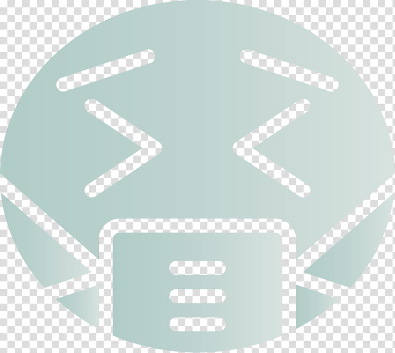 green circle font logo symbol, Emoji With Medical Mask, COVID, Corona Virus Disease, Watercolor, Paint, Wet Ink transparent background PNG clipart