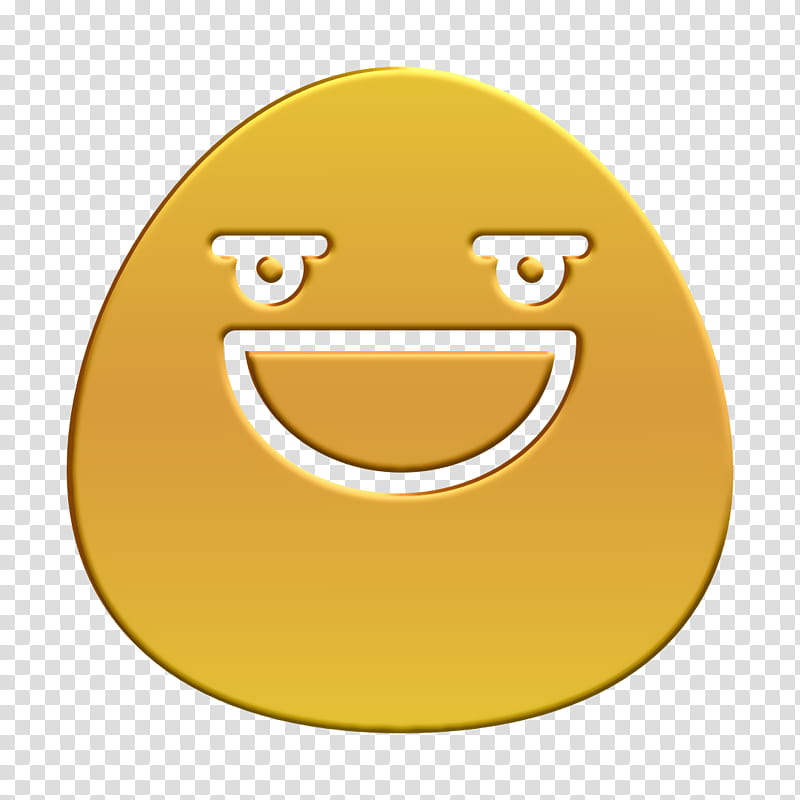 Happy icon Emoji icon, Smiley, Emoticon, Yellow, Happiness, Meter, Cartoon, Epistemology transparent background PNG clipart