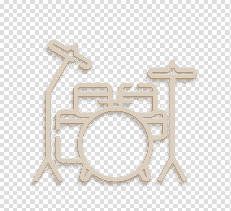 Music icon Drum set icon Music Multimedia icon, Silver, Meter transparent background PNG clipart