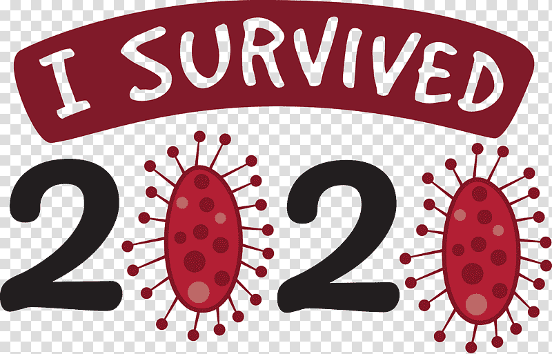 I Survived I Survived 2020 Year, Logo, Meter transparent background PNG clipart