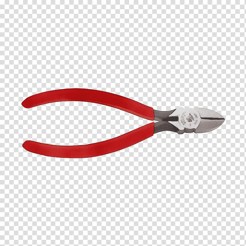 diagonal pliers nipper lineman's pliers pliers diagonal, Watercolor, Paint, Wet Ink, Linemans Pliers, Mathematics, Geometry transparent background PNG clipart