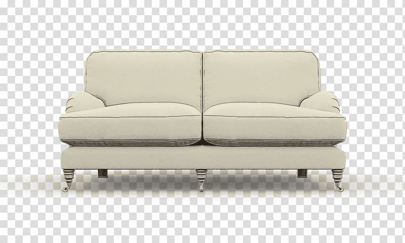 couch loveseat outdoor sofa sofa bed chair, Watercolor, Paint, Wet Ink, Studio, Angle, Beige transparent background PNG clipart