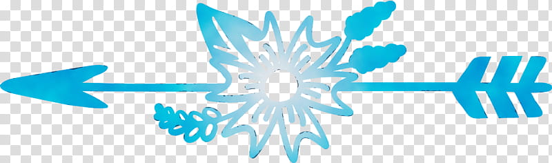 blue pattern symmetry, Boho Arrow, Flower Arrow, Watercolor, Paint, Wet Ink transparent background PNG clipart