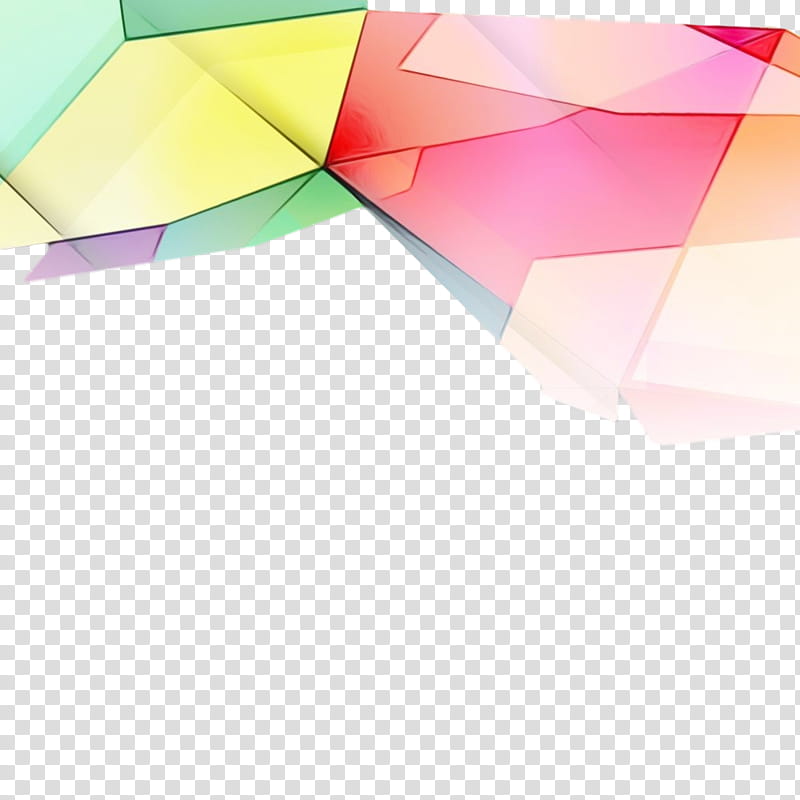 Multicolored abstract illustration, Polygon Geometry Color, Color abstract  graphics transparent background PNG clipart