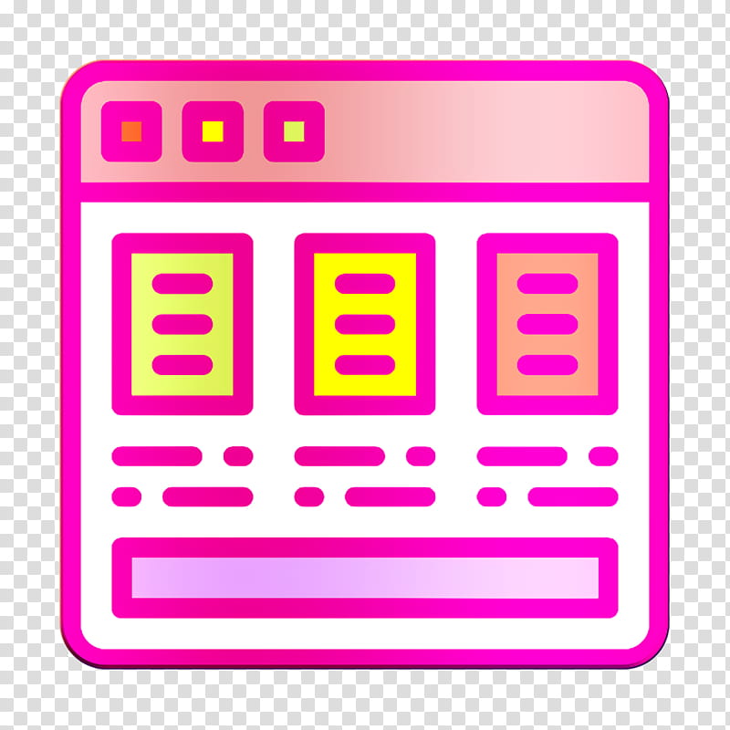 User Interface Vol 3 icon Price list icon, Pink, Line, Magenta transparent background PNG clipart