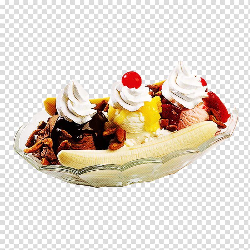 Ice cream, Sundae, Frozen Yogurt, Gelato, Ice Cream Cone, Milkshake, Waffle, Dame Blanche transparent background PNG clipart