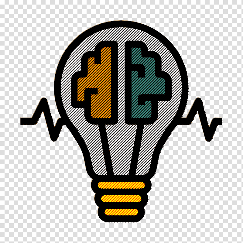 Brain icon Creative idea icon Advertising icon, Creativity, Brainstorming, Innovation, Skill, Engineer transparent background PNG clipart