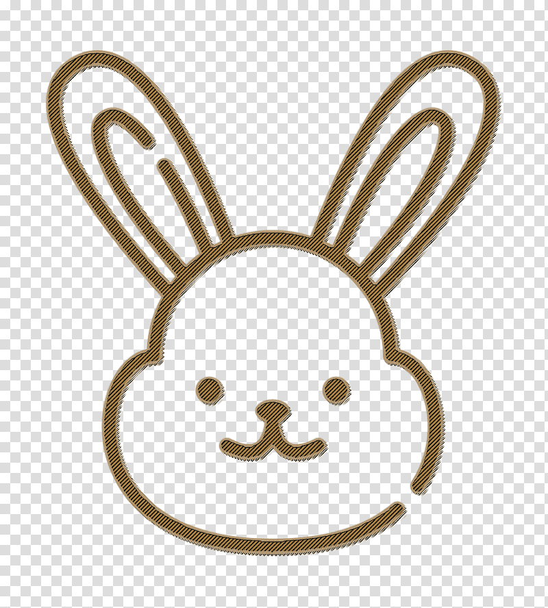 Easter bunny icon Easter icon Rabbit icon, Easter Egg, Drawing, transparent background PNG clipart