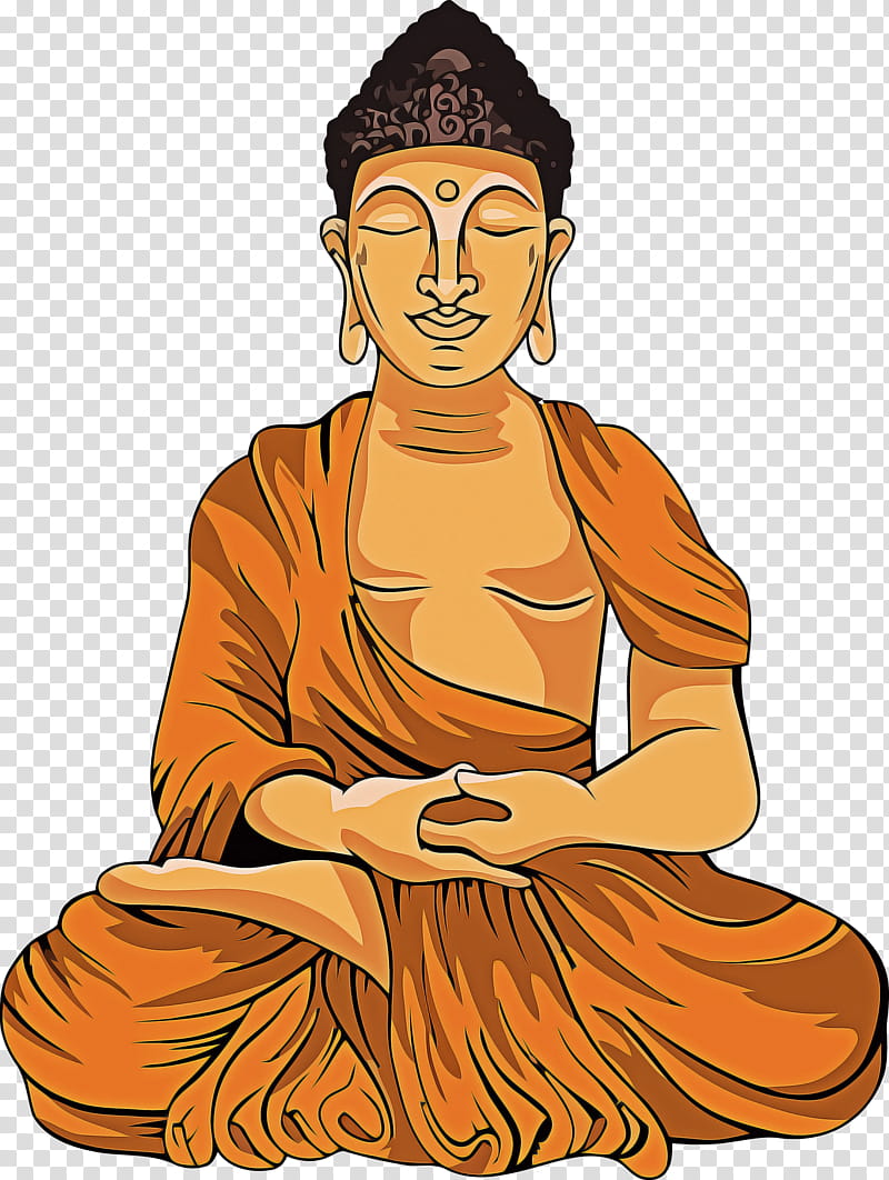 Bodhi Day Bodhi, Sitting, Guru, Zen Master, Monk, Kneeling, Meditation, Sangharaja transparent background PNG clipart
