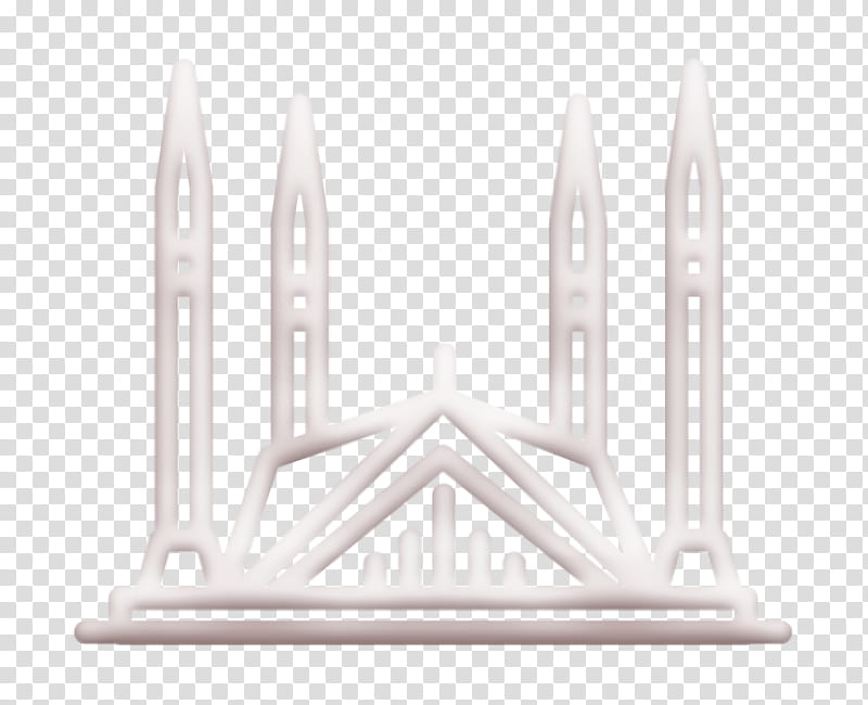 Faisal mosque icon Religion icon Monuments icon, Angle, Meter, Black And White
, Form, Geometry, Mathematics transparent background PNG clipart
