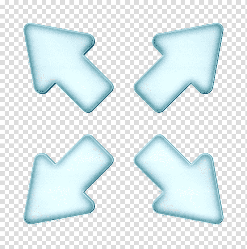 arrows icon Four Expand Arrows icon Move icon, Web Pictograms Icon, Roblox, Data, Server, Duplicate Cleaner, Copying transparent background PNG clipart