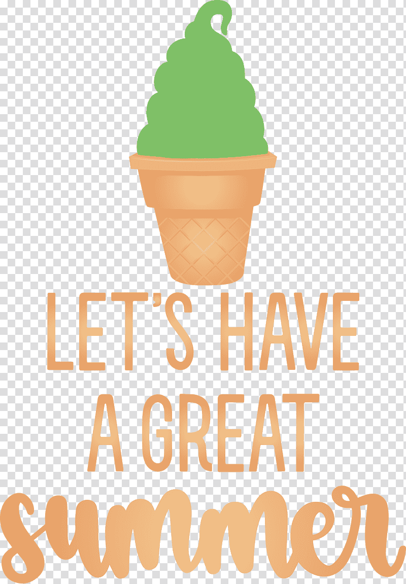 Great Summer summer, Summer
, Ice Cream Cone, Dairy Product, Meter, Mathematics, Geometry transparent background PNG clipart