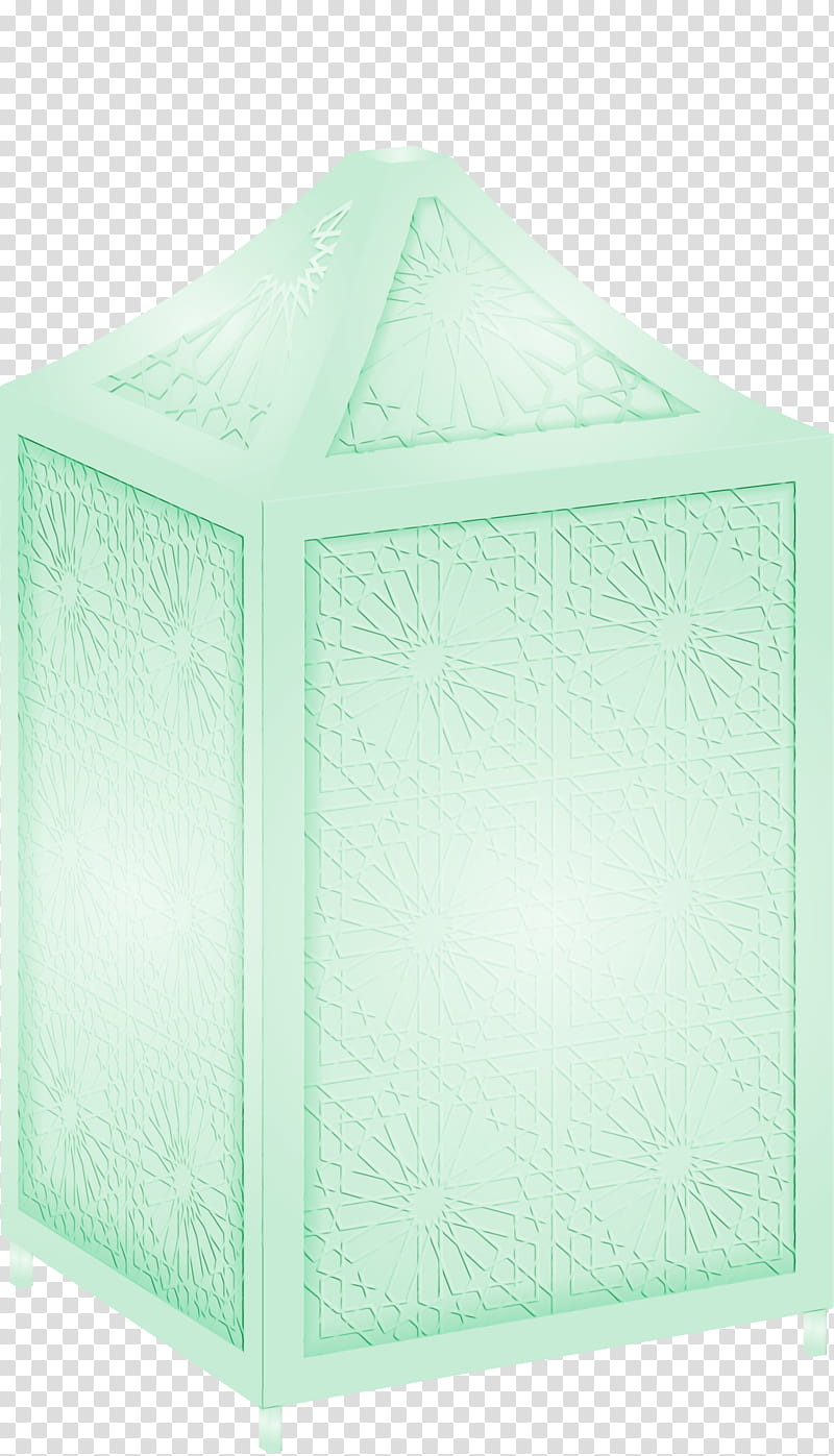 green turquoise tent rectangle, Ramadan Lantern, Ramadan Kareem, Watercolor, Paint, Wet Ink transparent background PNG clipart