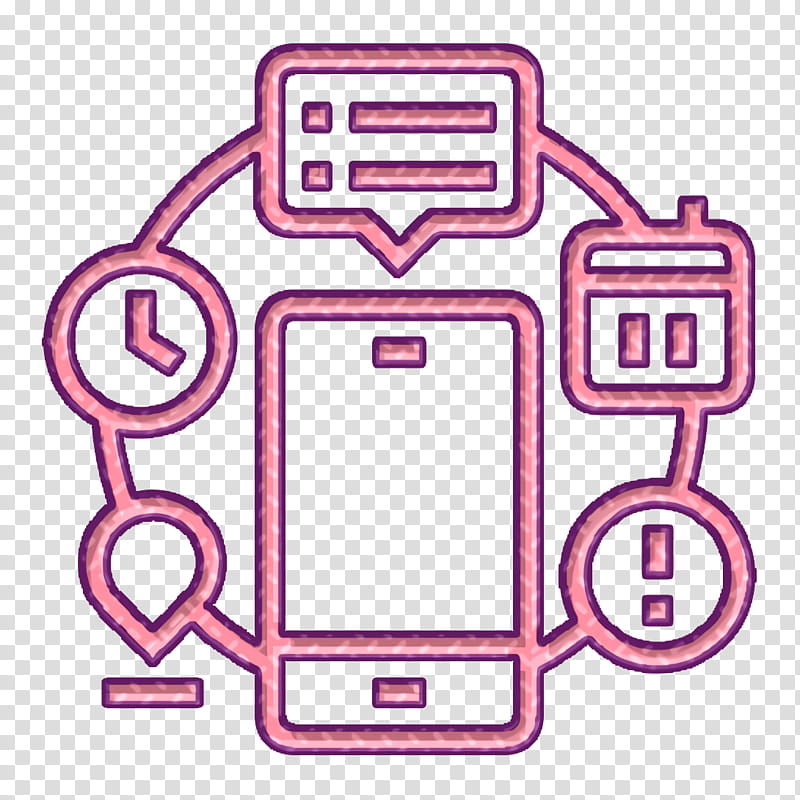 Technologies Disruption icon Automation icon Home automation icon, Line, Square transparent background PNG clipart