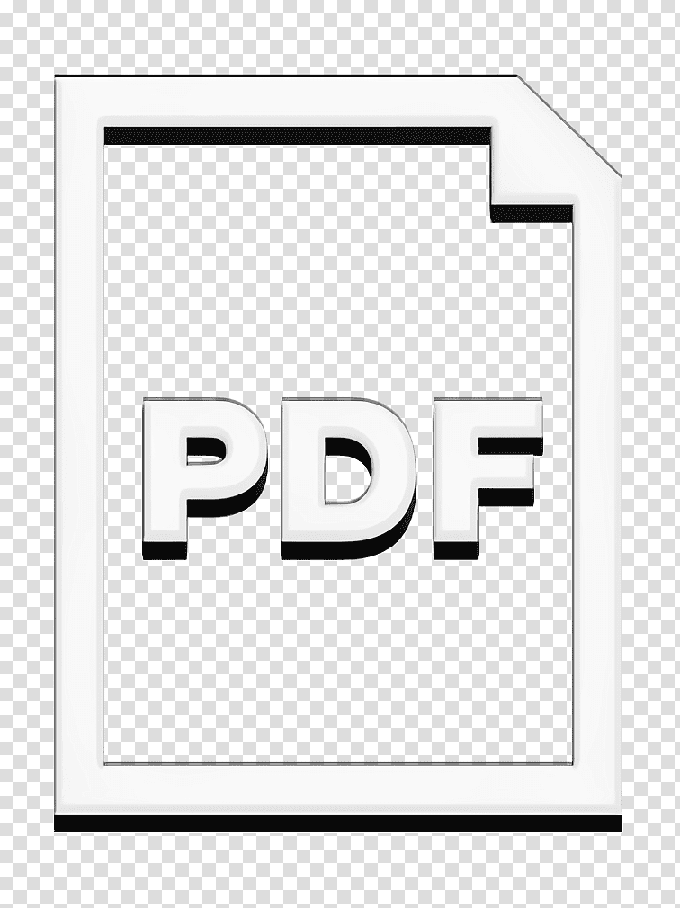 Pdf document interface symbol icon Pdf icon interface icon, Data Icons Icon, Sign, Line, Meter, Number, Mathematics transparent background PNG clipart