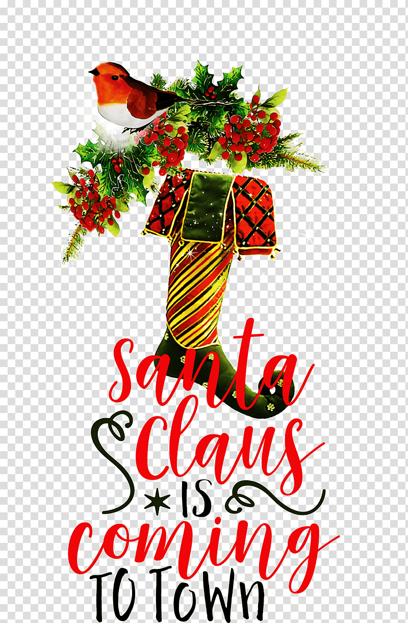 Santa Claus is coming Santa Claus Christmas, Christmas , Christmas Day, Christmas Ornament, Christmas Tree, Holiday Ornament, Christmas Ornament M transparent background PNG clipart