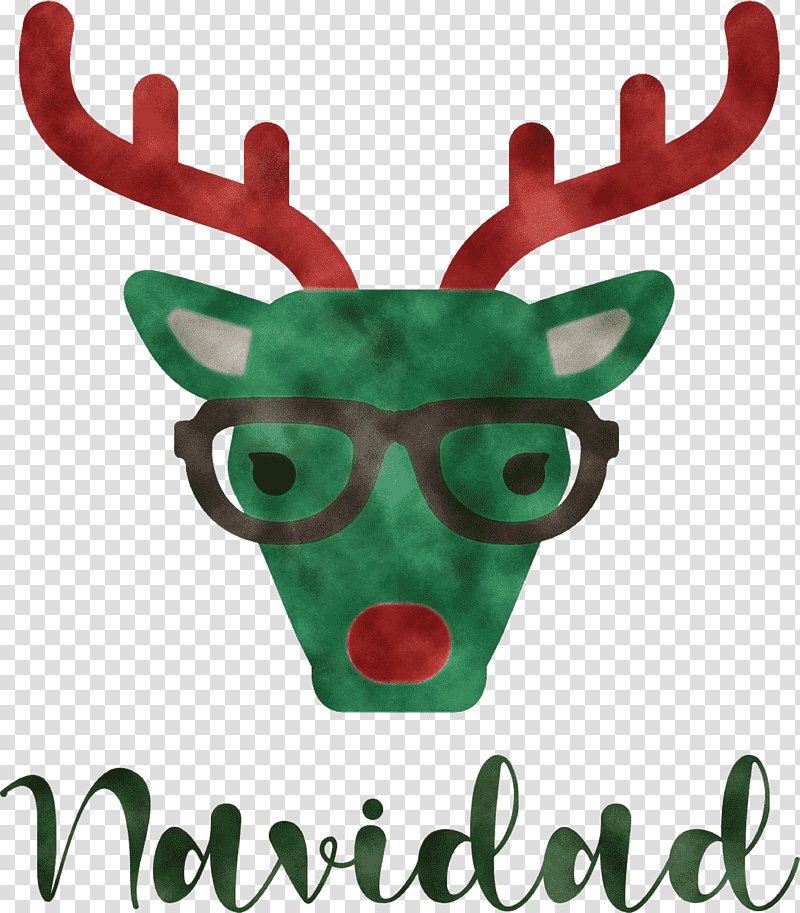 Navidad Christmas, Christmas , Reindeer, Moose, Whitetailed Deer, Red Deer, Roe Deer transparent background PNG clipart
