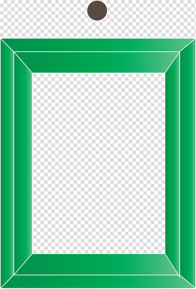 frame frame hanging frame, Frame, Frame, Hanging Frame, Angle, Line, Point, Green transparent background PNG clipart