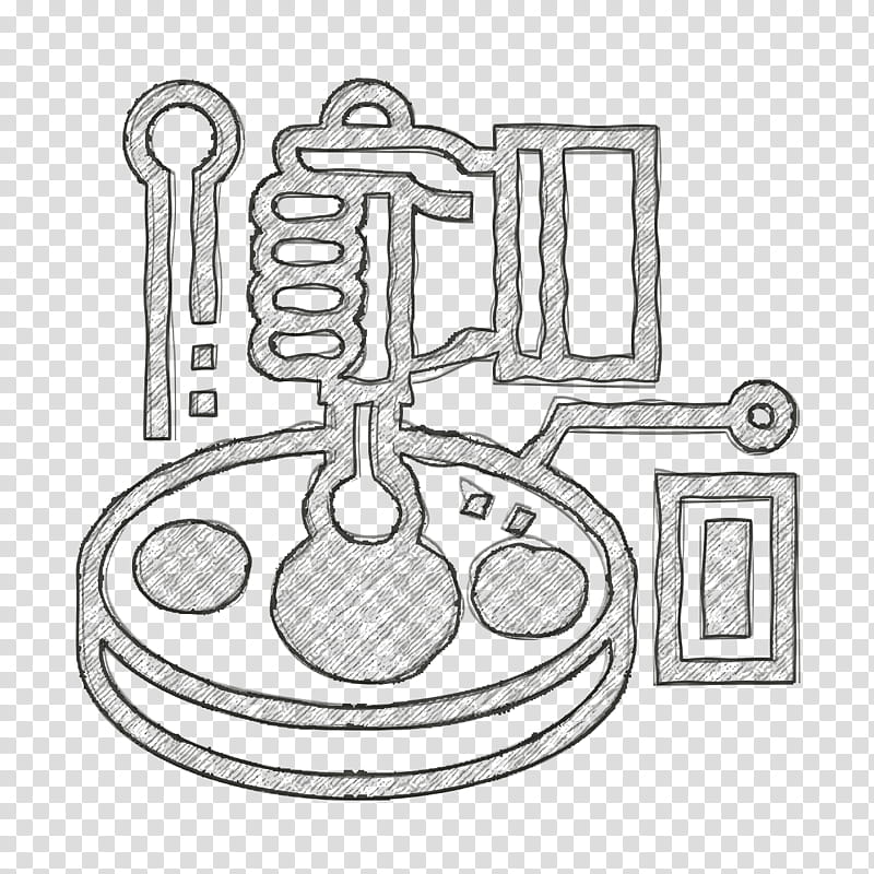 Bacteria icon Bioengineering icon Microbiology icon, Line Art, Cartoon, Black White M, Angle, Area, Shoe, Hm transparent background PNG clipart