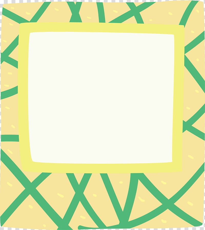 frame, Cartoon Frame, Cartoon Frame, Line, Leaf, Angle, Green, Area transparent background PNG clipart