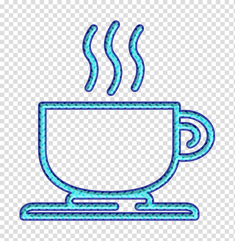 Blue Coffee Cup Full of Coffee clipart. Free download transparent