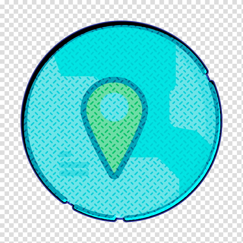 Location icon Internet icon Social media icon, Green, Turquoise, Area, Meter transparent background PNG clipart