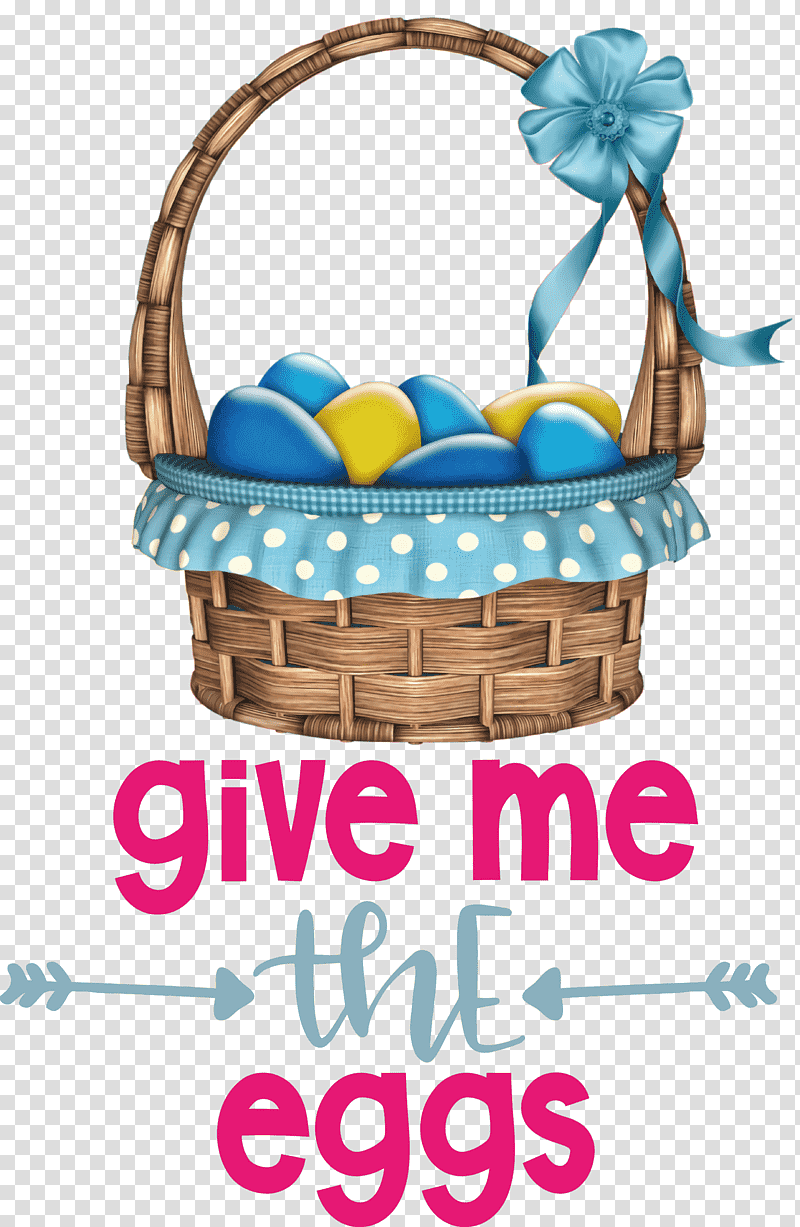 Give Me The Eggs Easter Day Happy Easter, Easter Bunny, Easter Egg, Easter Basket, Red Easter Egg, Easter Bonnet, Easter Postcard transparent background PNG clipart